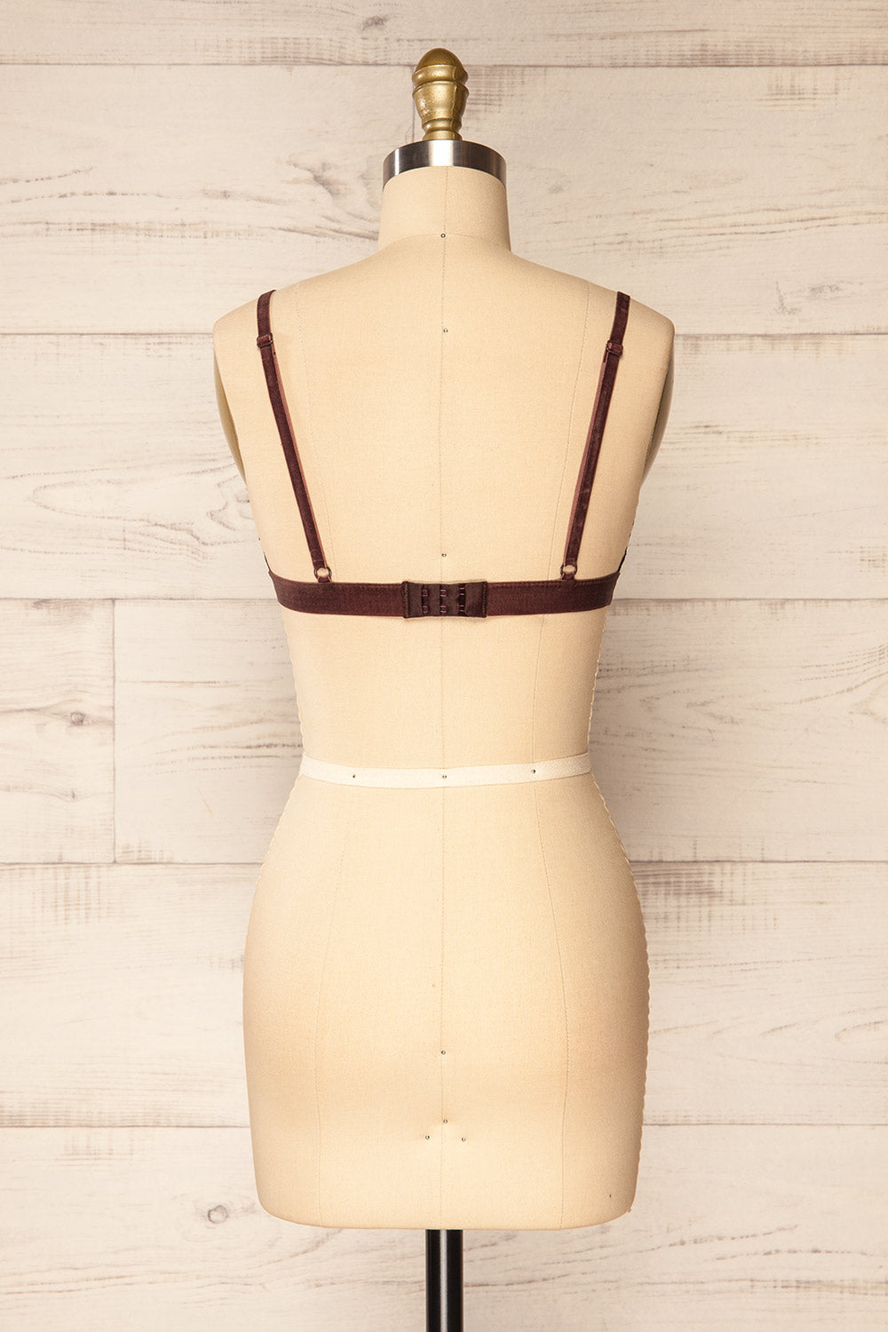 Kenitra Brown | Bralette w/ Lace Trims
