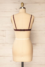 Kenitra Brown | Bralette w/ Lace Trims