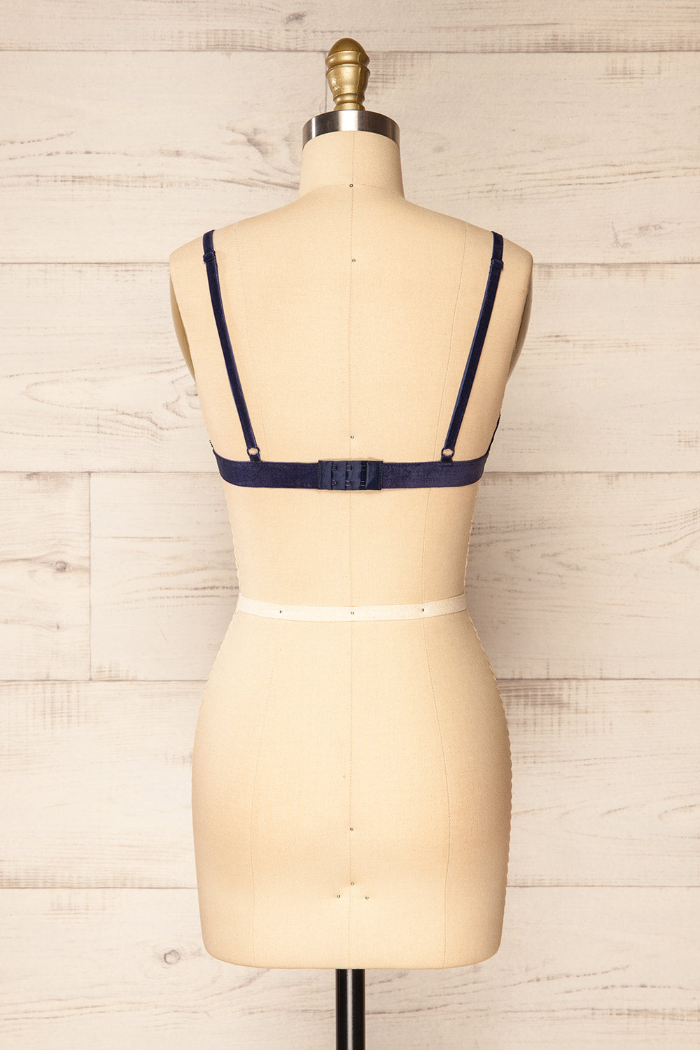 Kenitra Navy | Bralette w/ Lace Trims