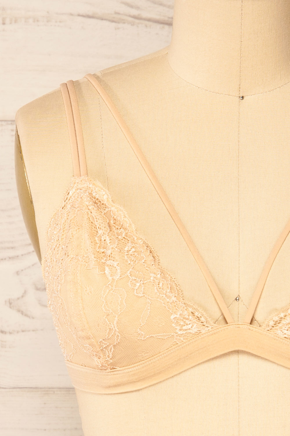 Khappa Beige | Floral Lace Bralette
