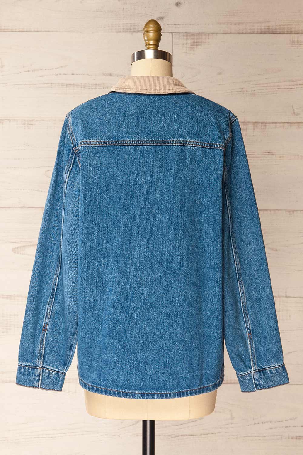 Kinsale | Blue Denim Jacket with Front Pockets
