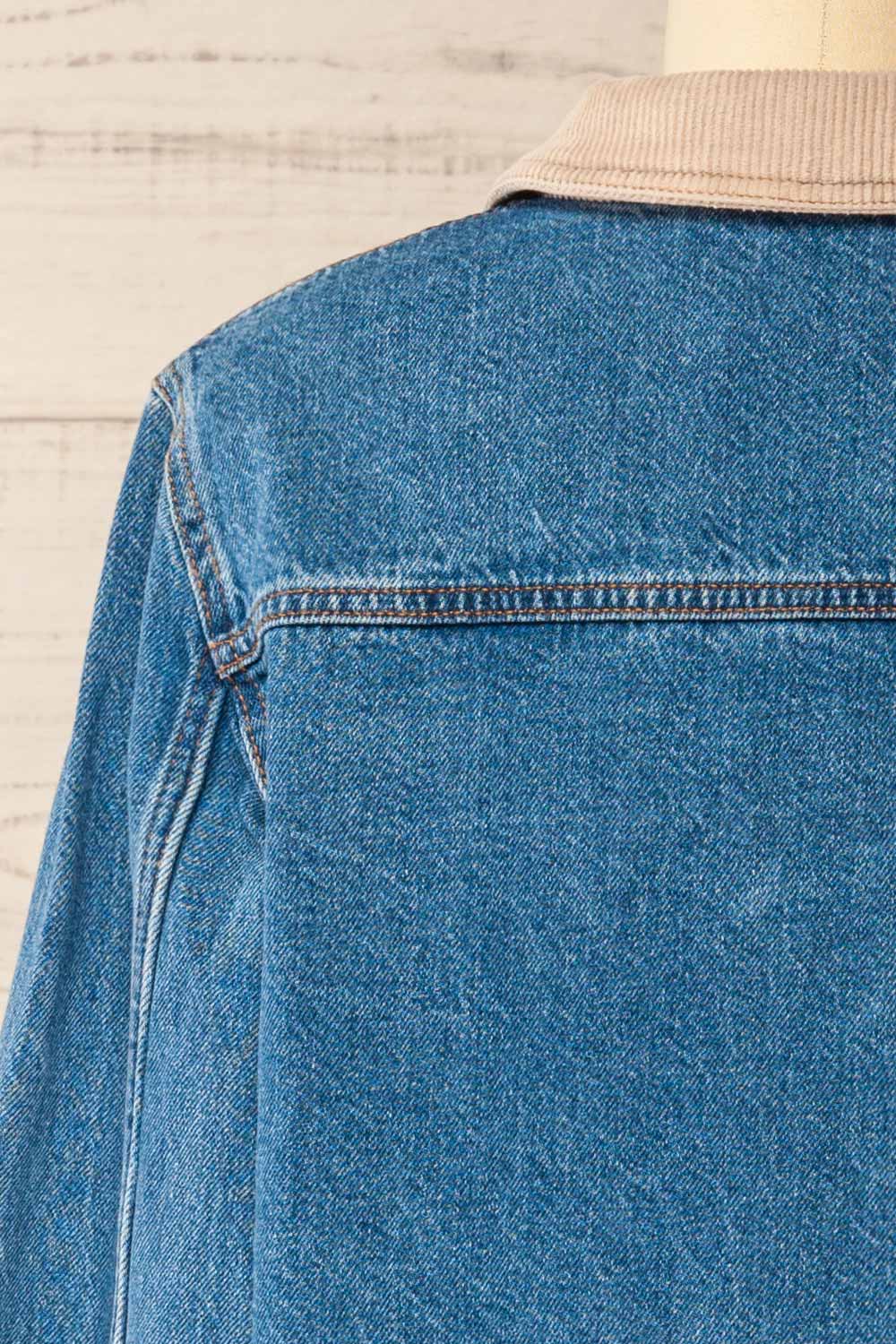 Kinsale | Blue Denim Jacket with Front Pockets