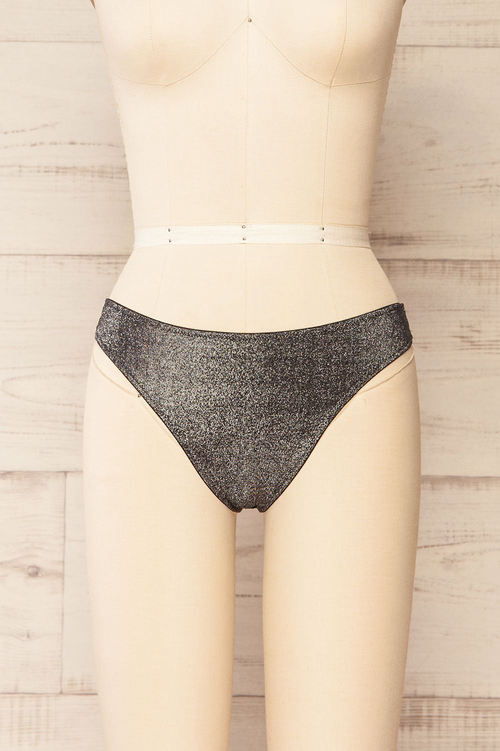 Kurtain | 2-Pack Silver Glitter Underwear