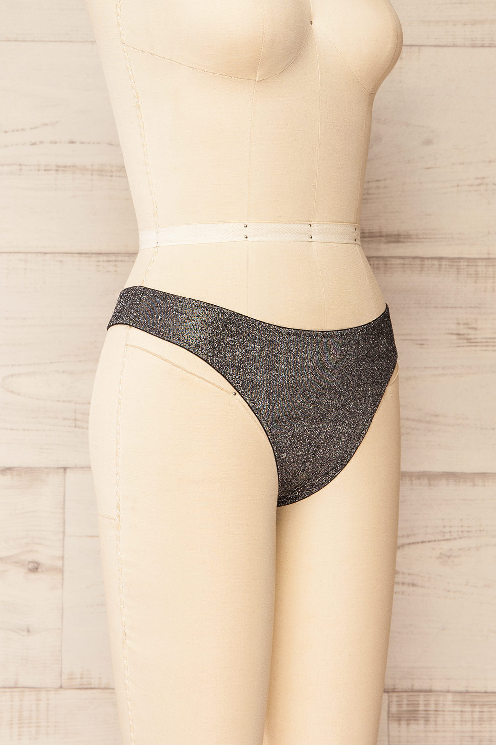 Kurtain | 2-Pack Silver Glitter Underwear