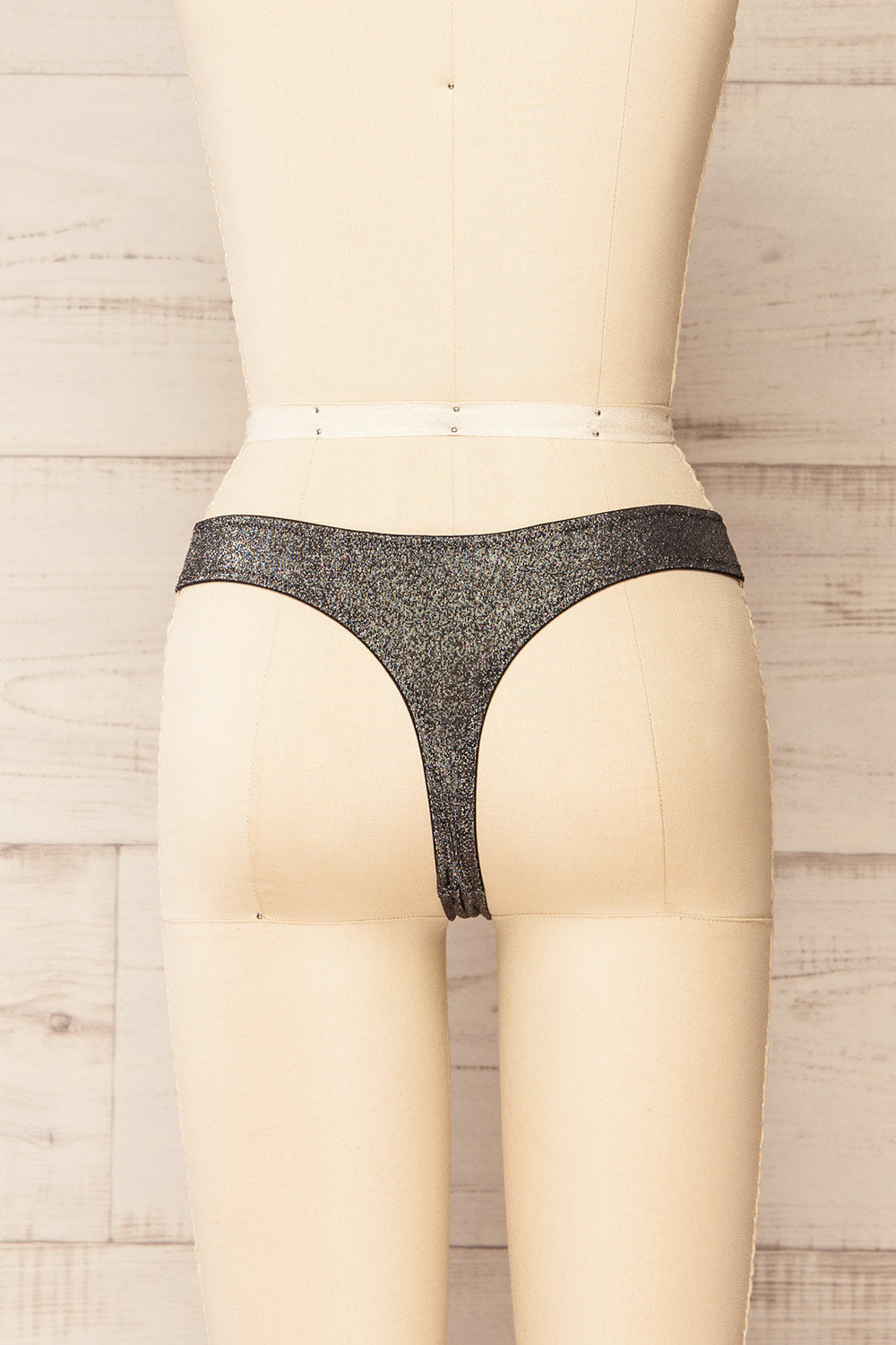Kurtain | 2-Pack Silver Glitter Underwear