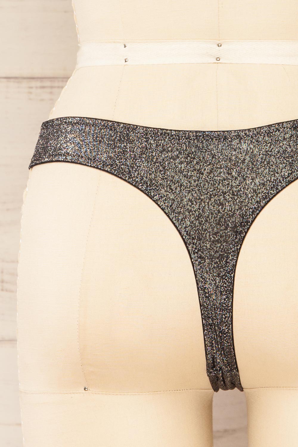 Kurtain | 2-Pack Silver Glitter Underwear