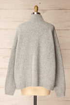 Lander | Oversized Grey Knitted Sweater