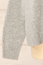 Lander | Oversized Grey Knitted Sweater