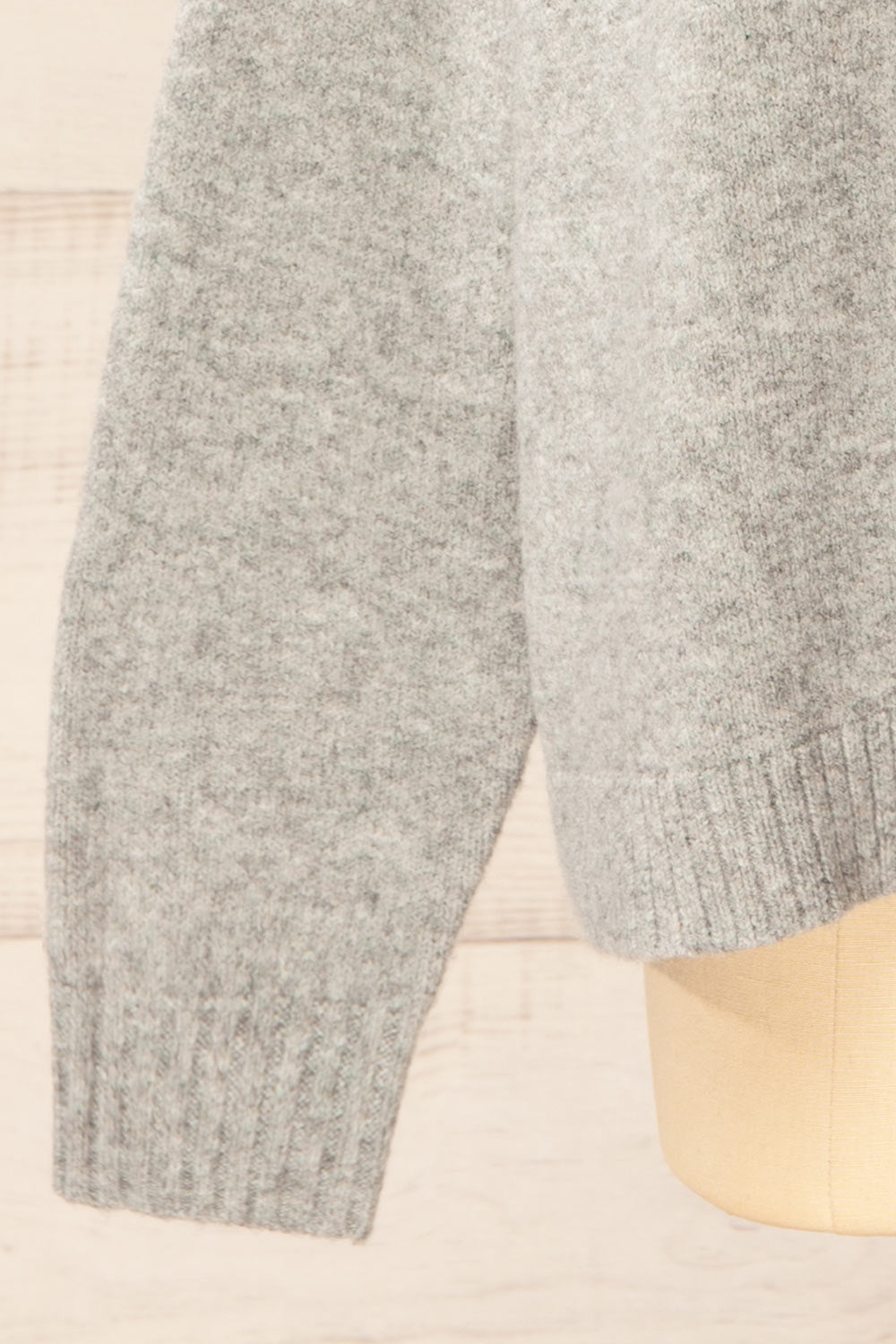 Lander | Oversized Grey Knitted Sweater