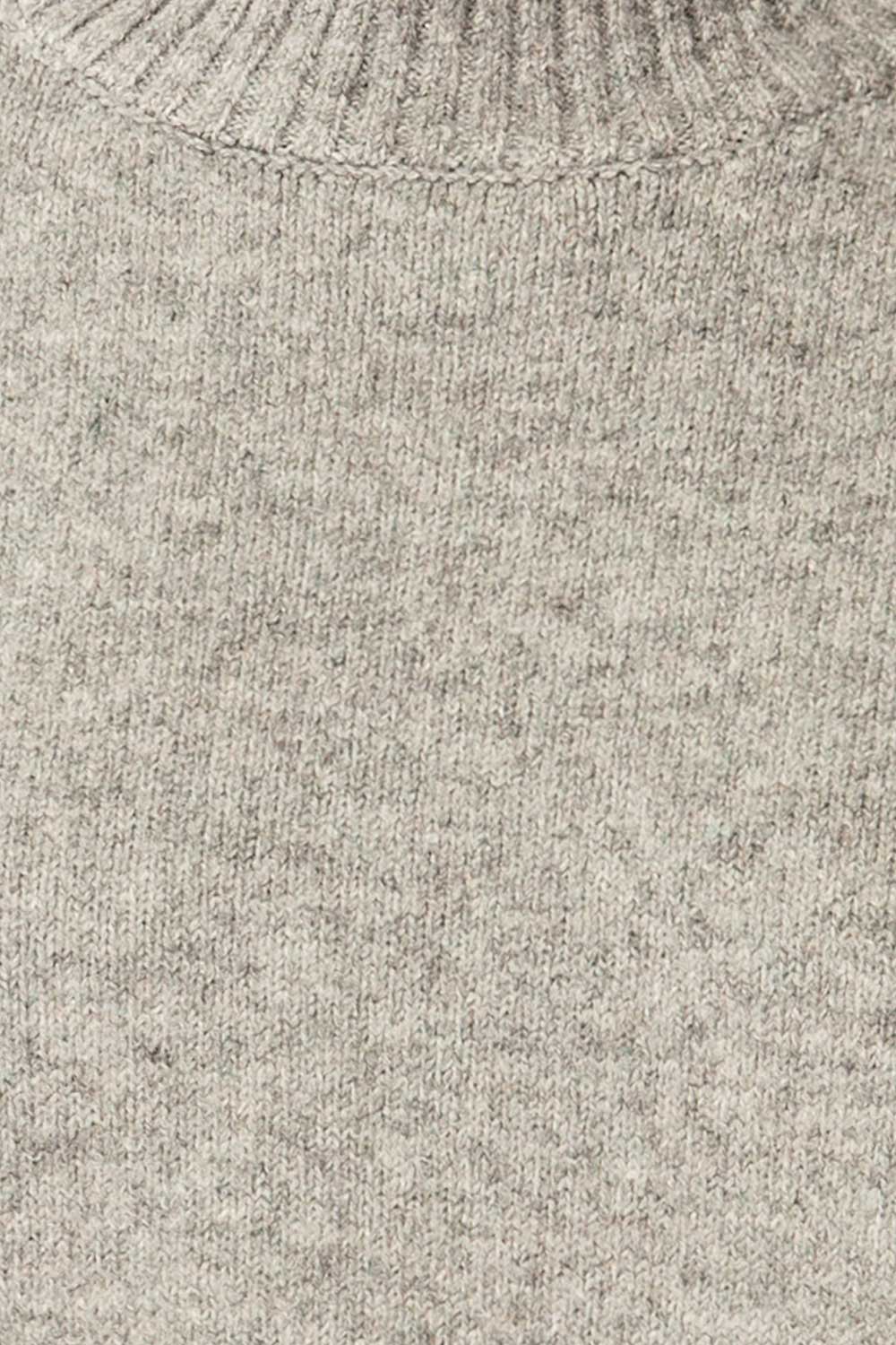 Lander | Oversized Grey Knitted Sweater