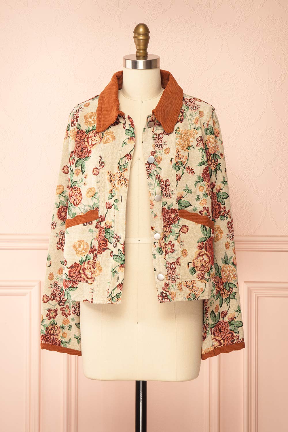 Lismore | Floral Jacquard Jacket