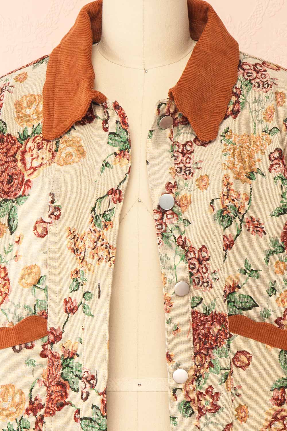Lismore | Floral Jacquard Jacket