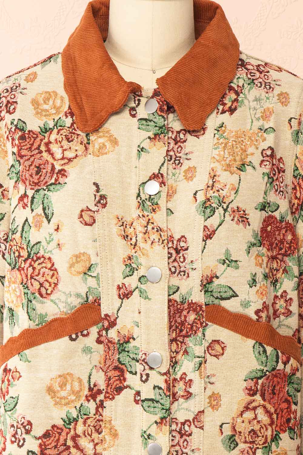 Lismore | Floral Jacquard Jacket
