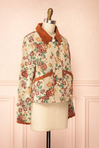 Lismore | Floral Jacquard Jacket