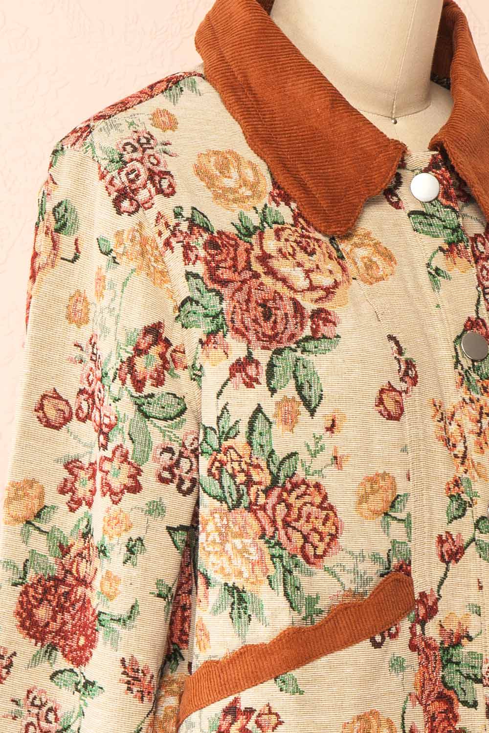 Lismore | Floral Jacquard Jacket