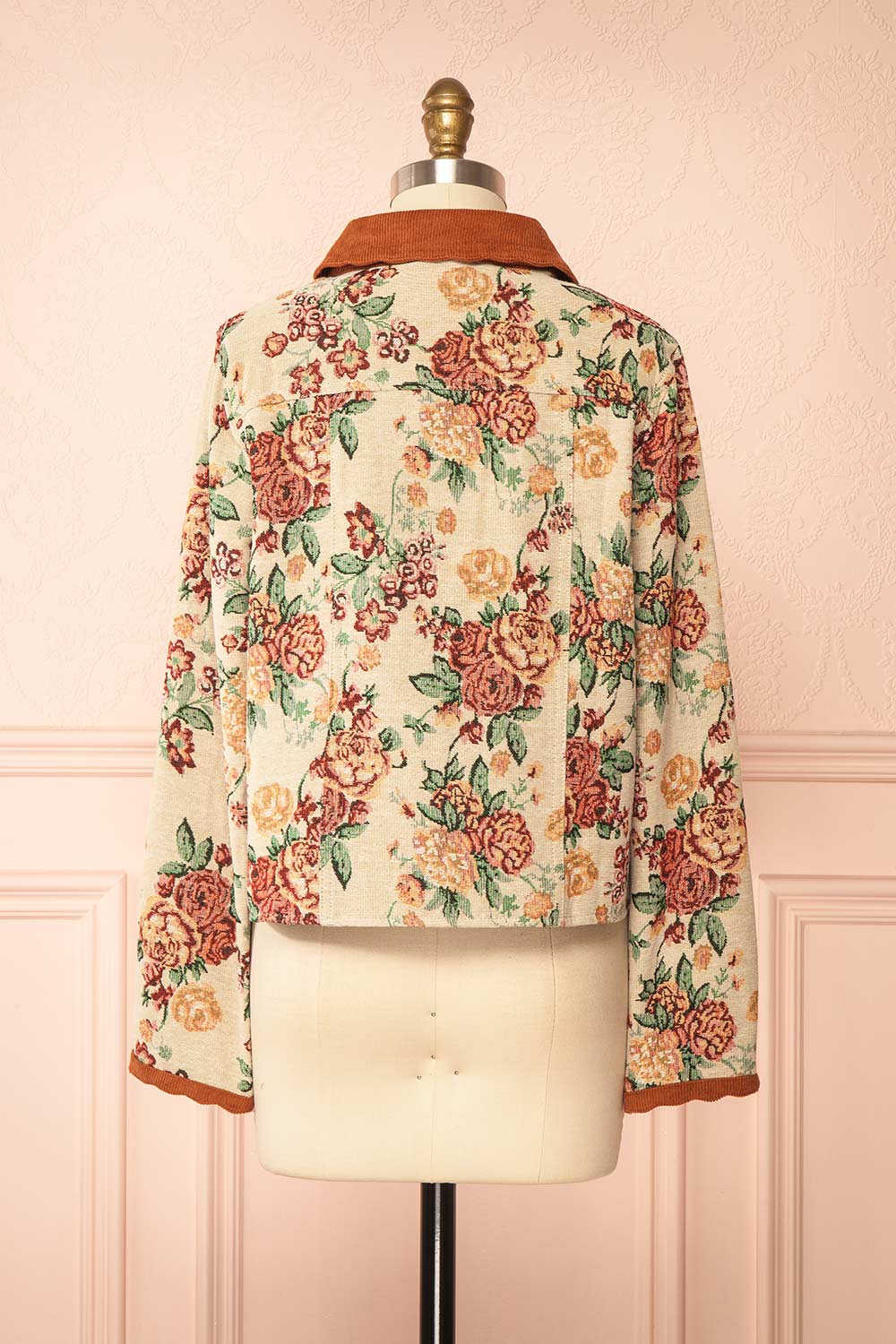 Lismore | Floral Jacquard Jacket