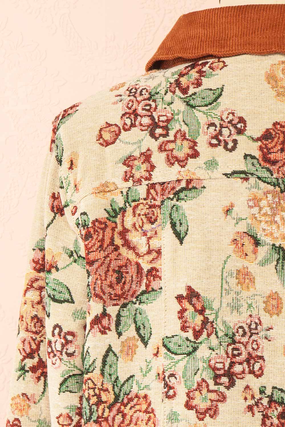 Lismore | Floral Jacquard Jacket