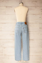 Matheran | Light Blue Ankle Length Denim Pants