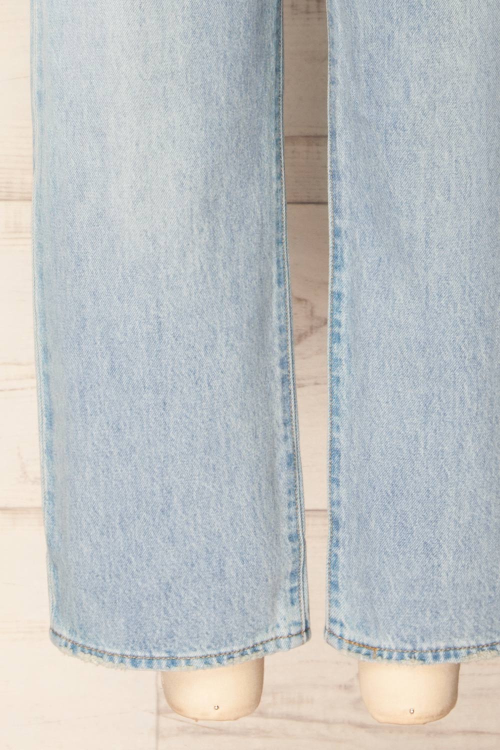 Matheran | Light Blue Ankle Length Denim Pants