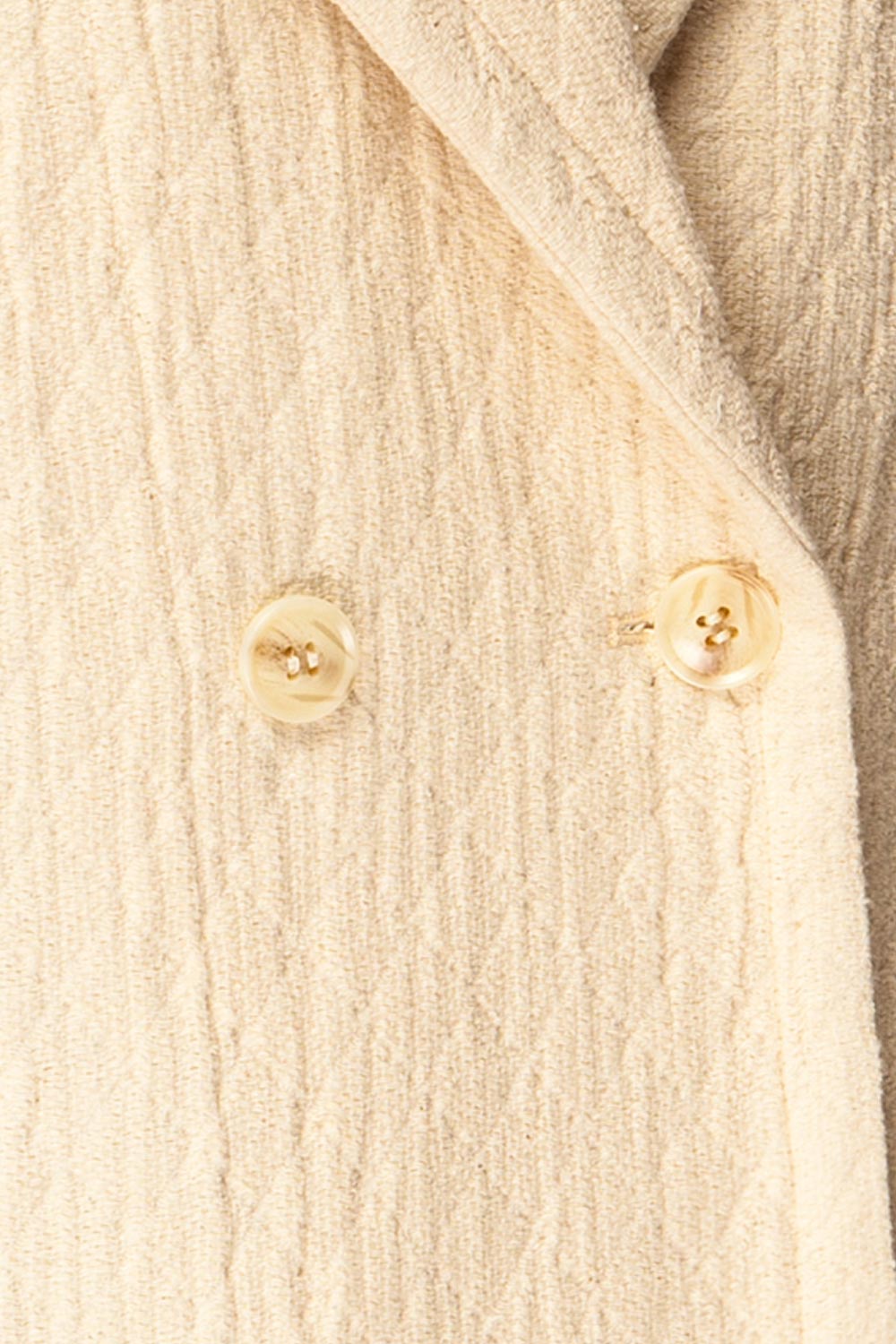 Mirandola | Beige Blazer Style Jacket with Pockets
