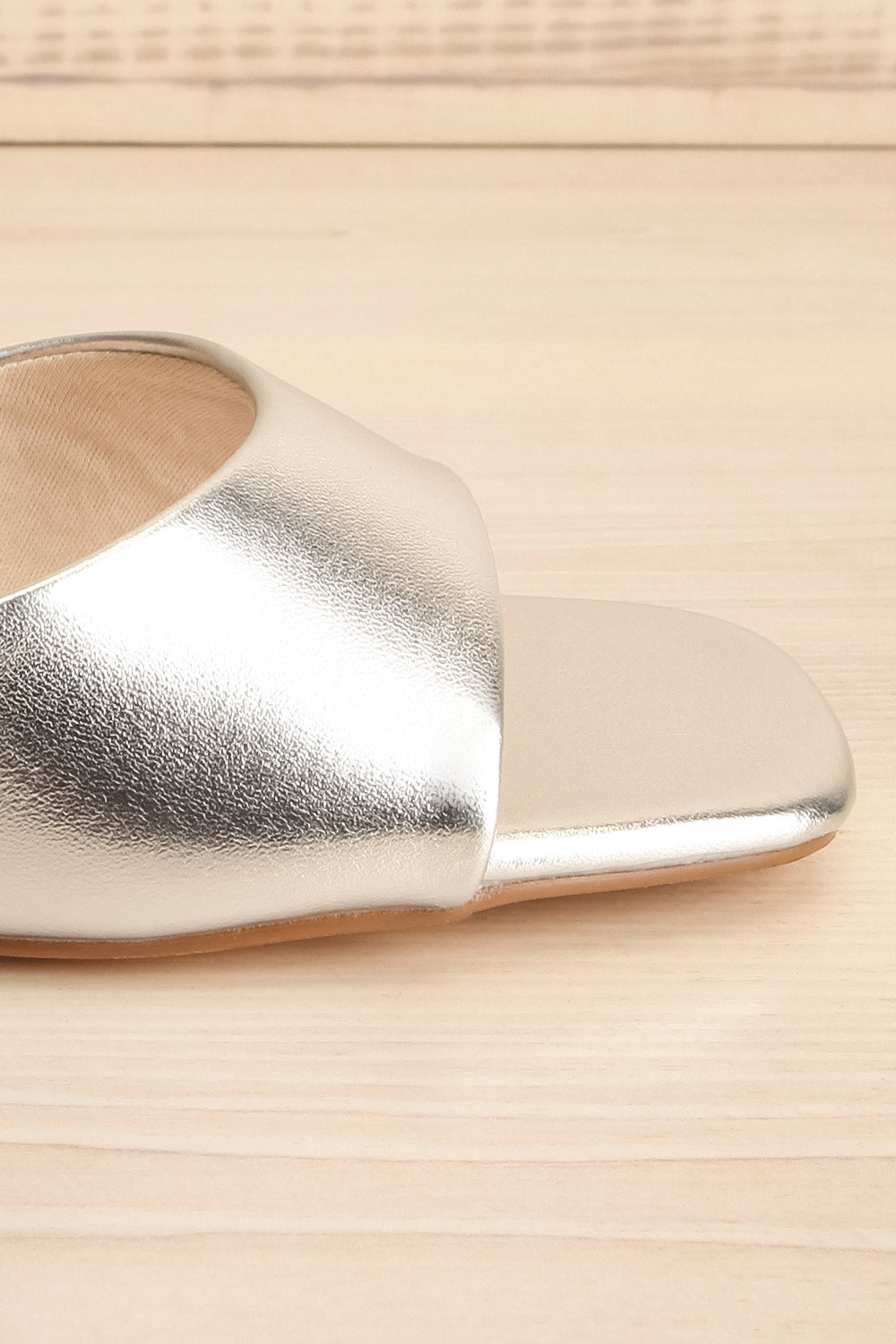 Naifaru | Silver High Heel Sandals