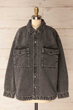 Nocera | Padded Grey Denim Jacket