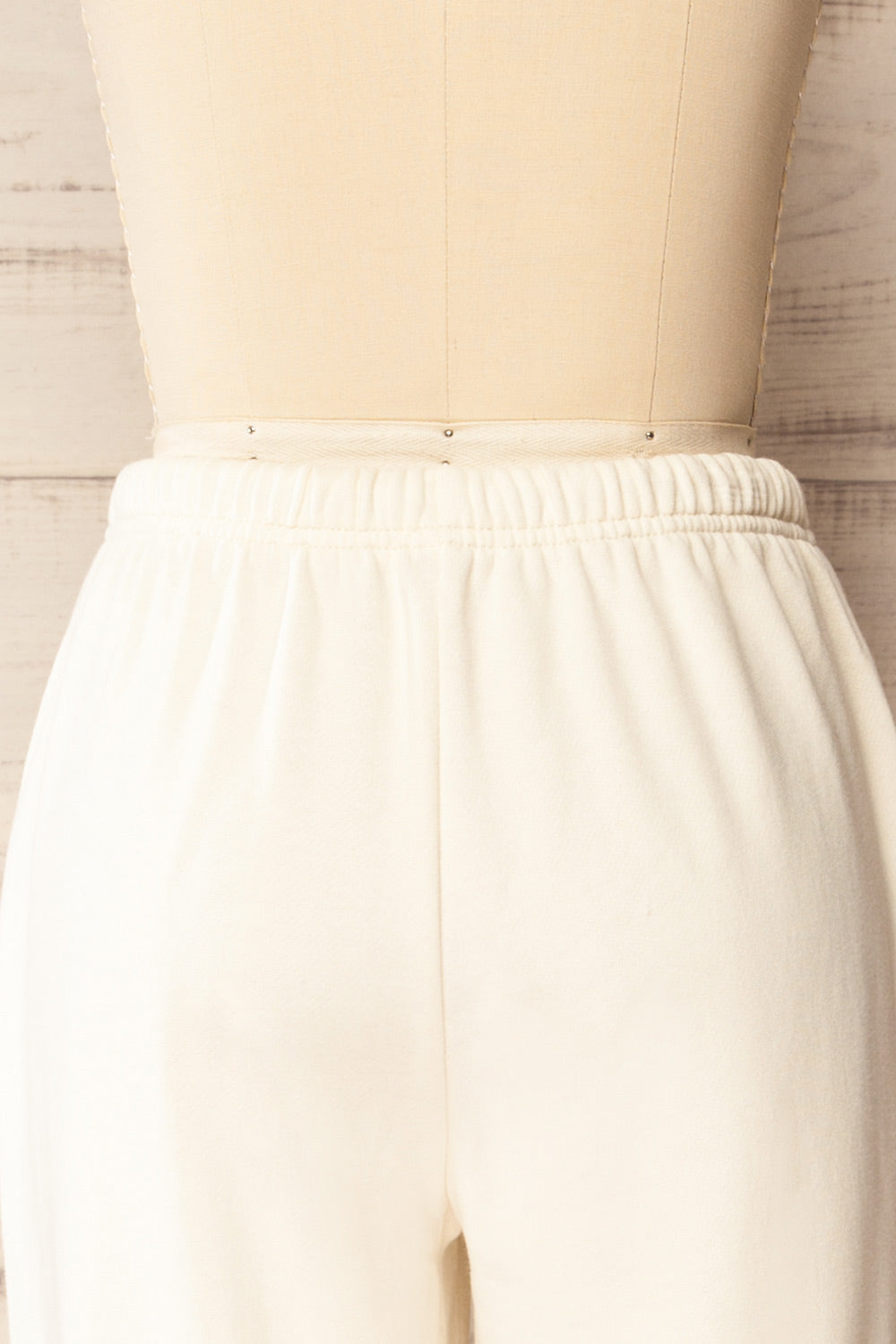 Satara | White Wide Leg Jogger Pants