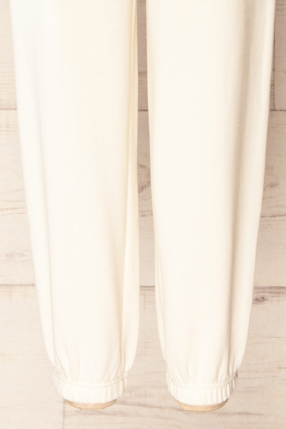 Satara | White Wide Leg Jogger Pants