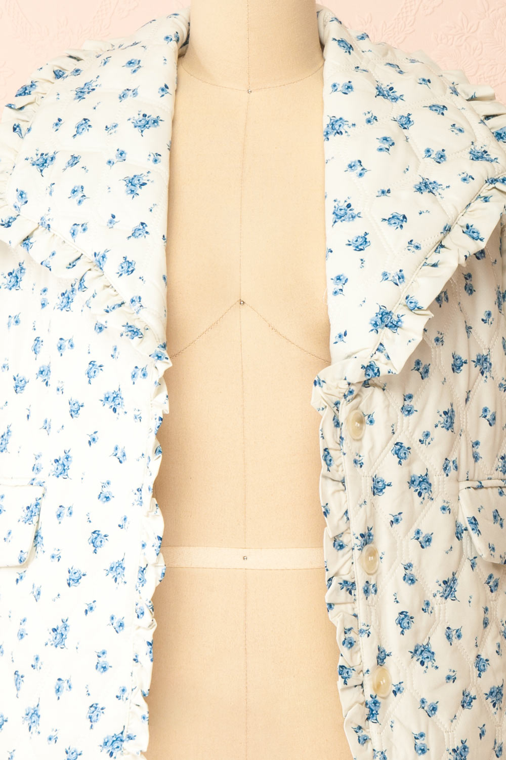 Shivani | Quilted Floral Jacket
