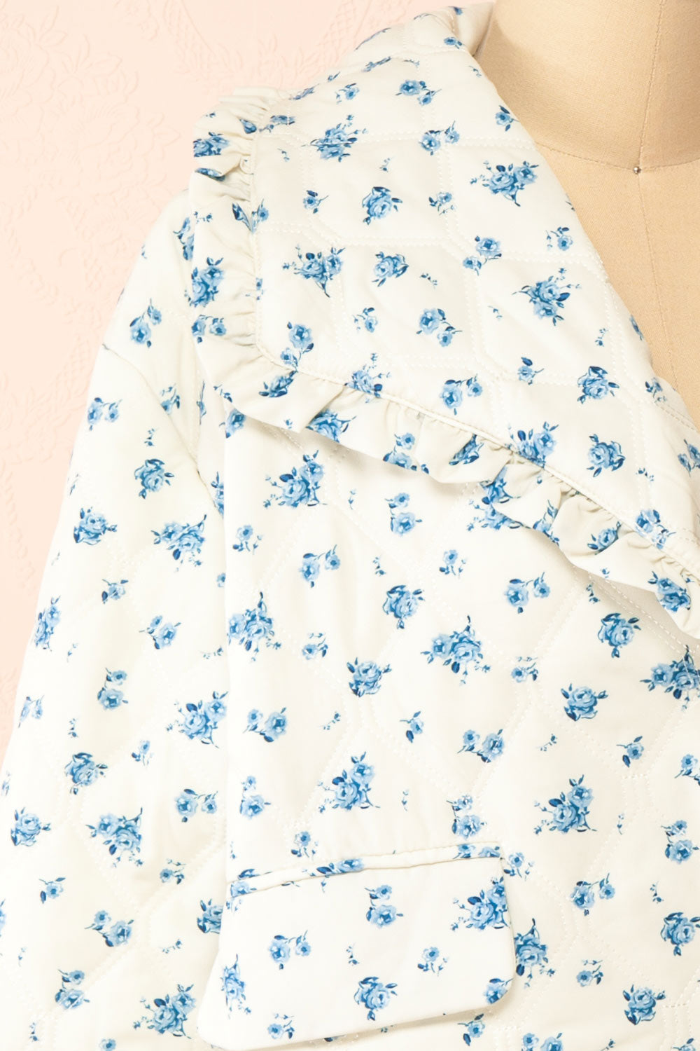 Shivani | Quilted Floral Jacket