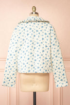 Shivani | Quilted Floral Jacket