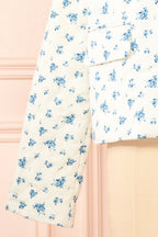 Shivani | Quilted Floral Jacket