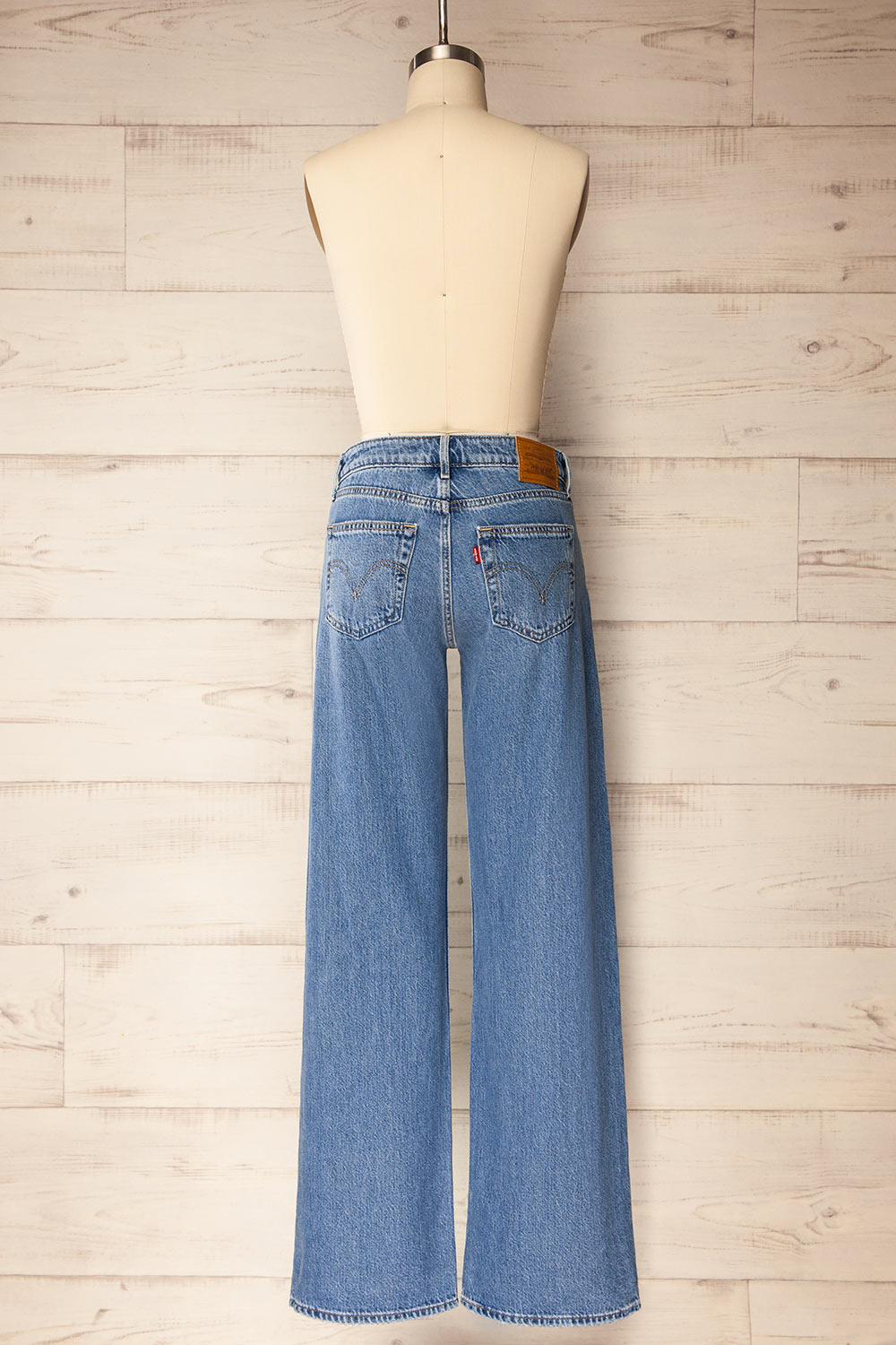 Tuscania | Low Rise Blue Denim Pants