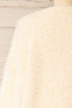 Yanam | Fuzzy Ivory Sweater
