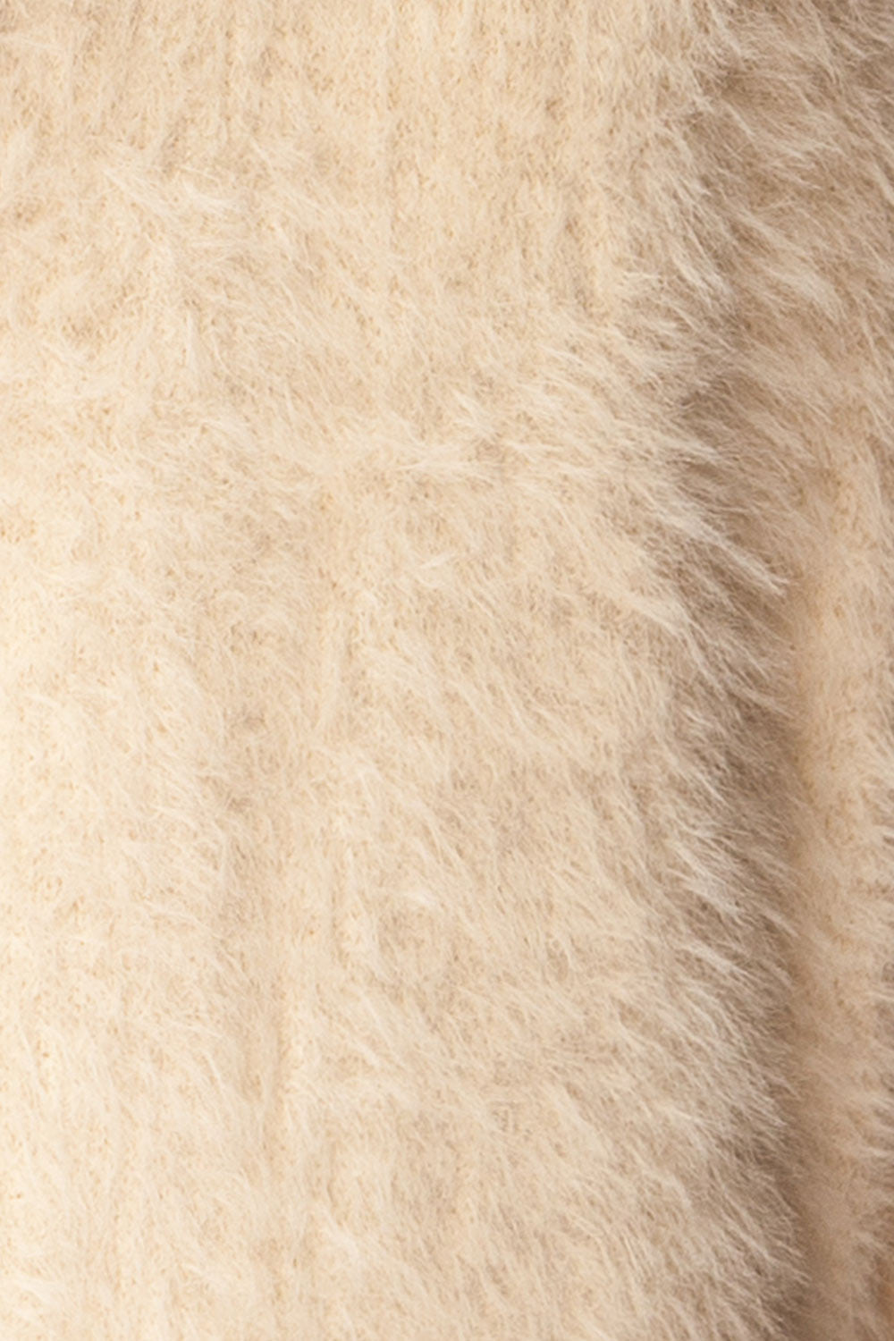 Yanam | Fuzzy Ivory Sweater